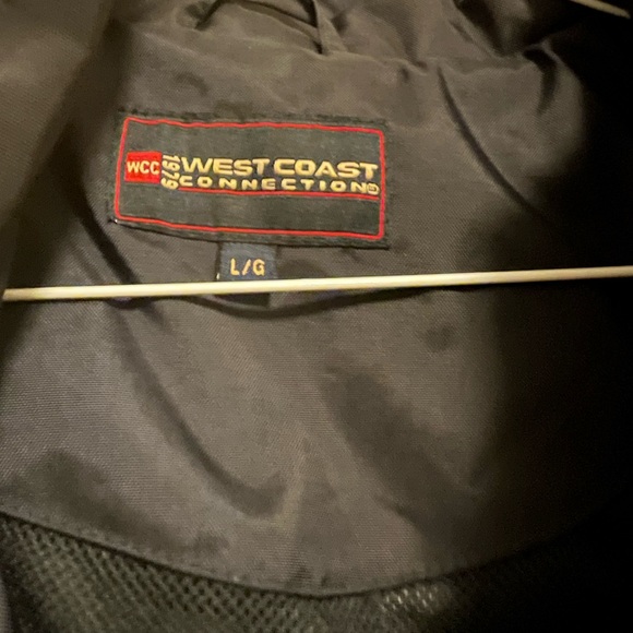 West Coast Connections navy rain coat - Picture 2 of 5